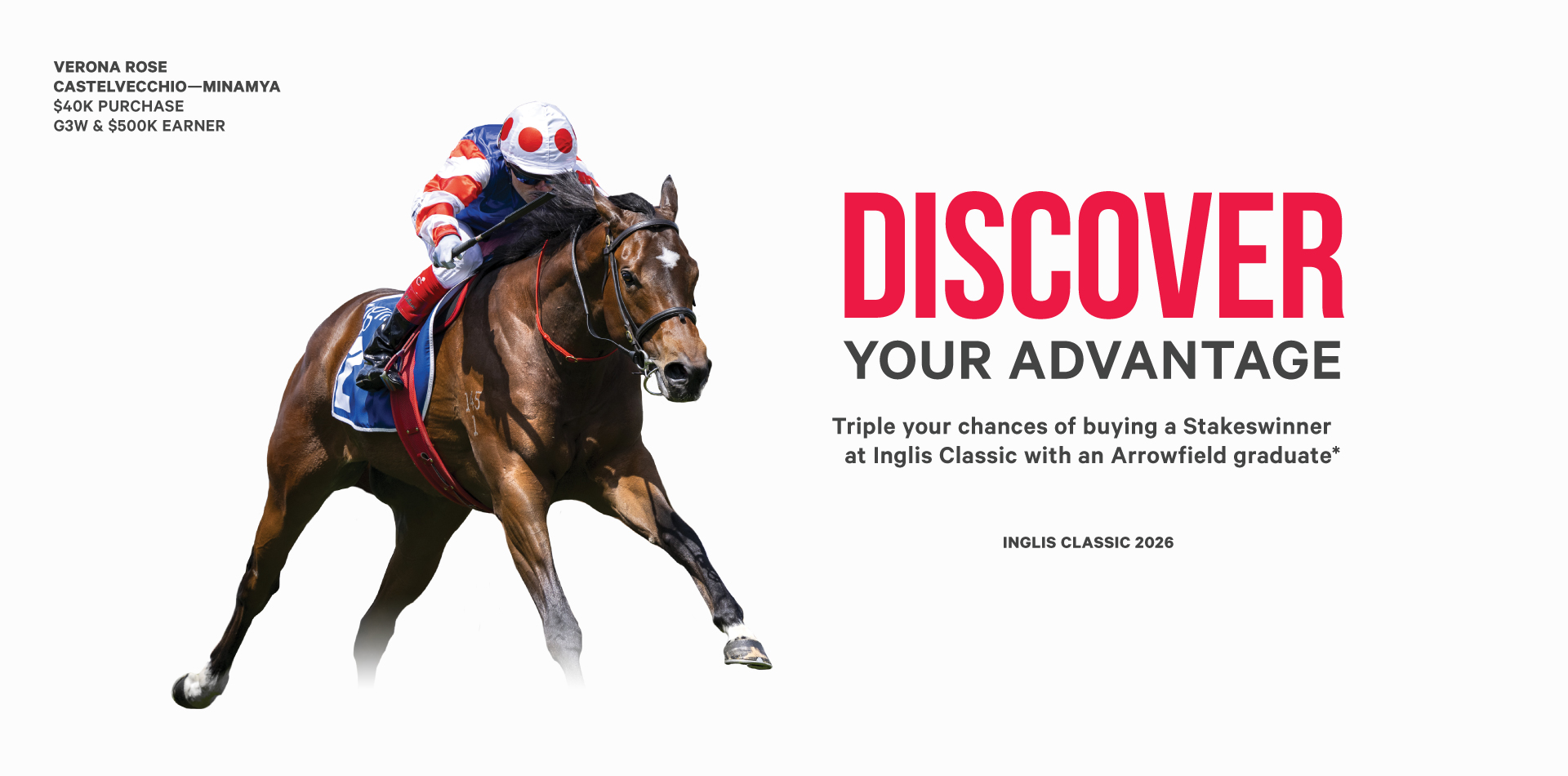 Discover the Arrowfield advantage at Classic