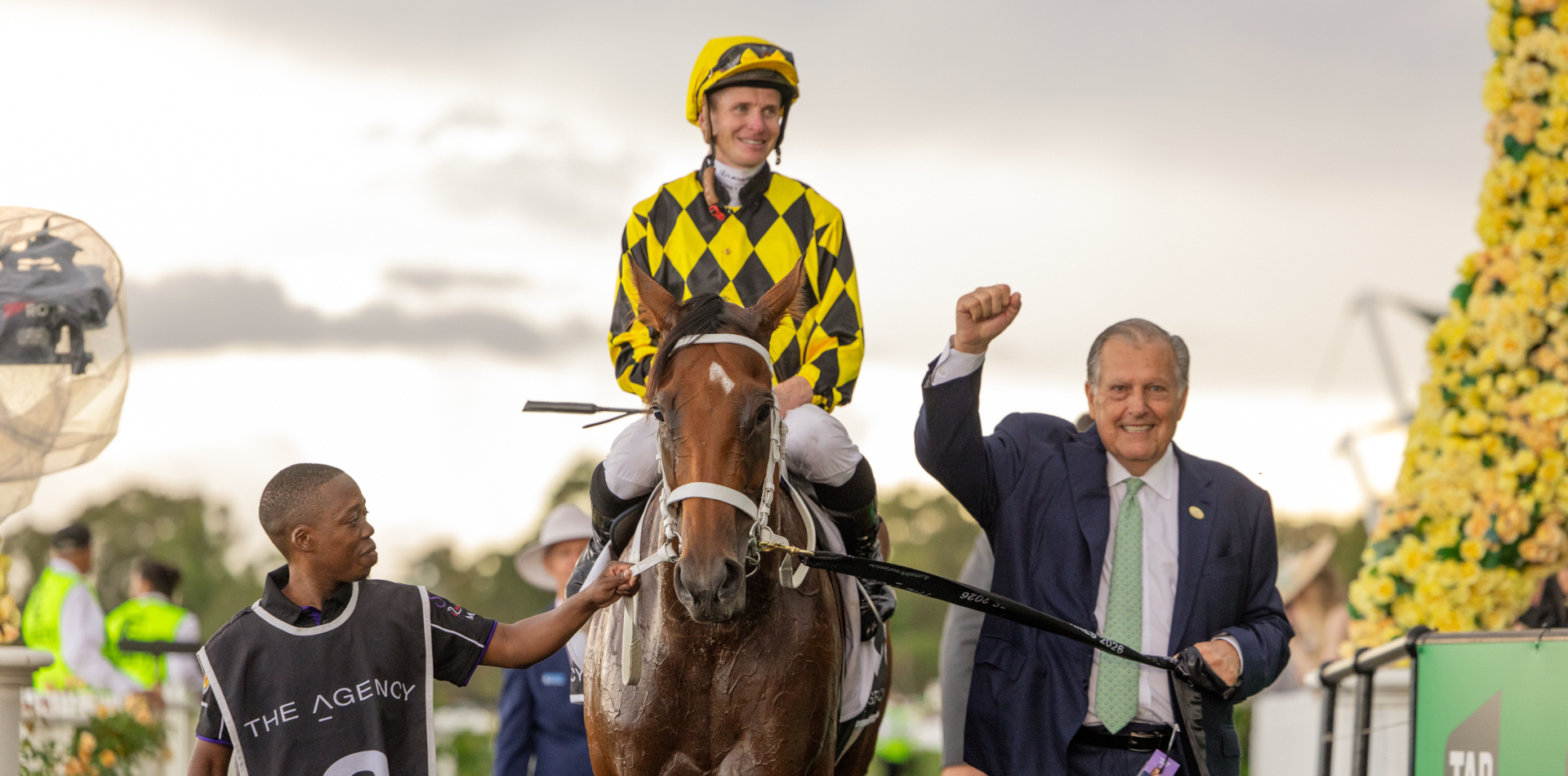 The Autumn Sun shines on Arrowfield