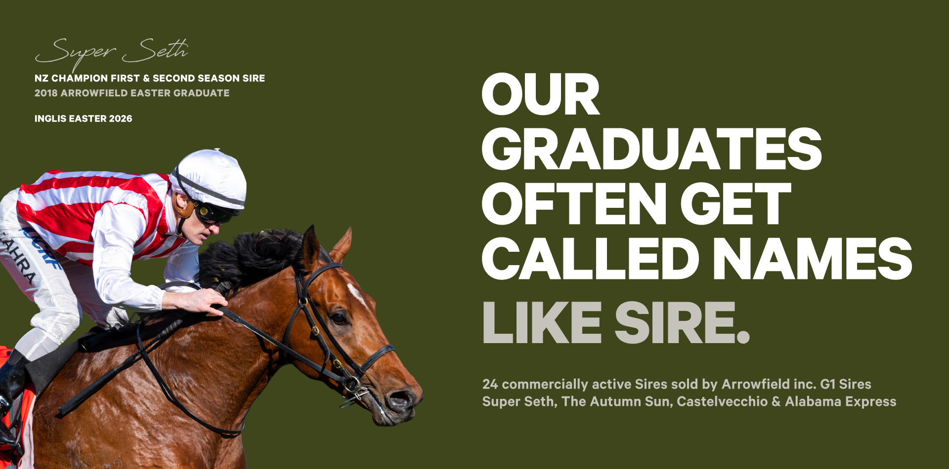 Our Graduates get called…Sire.