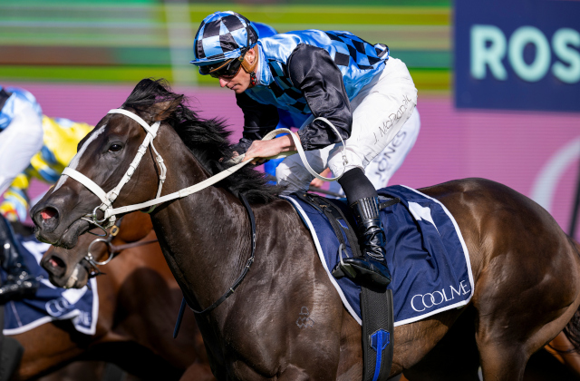 Lazzura wins the Coolmore Classic G1