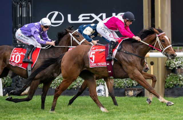 Cosmic Crusader fulfils Cox Plate dream